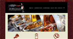 Desktop Screenshot of dimichelliscatering.com